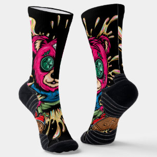 Bear In Honey Socks