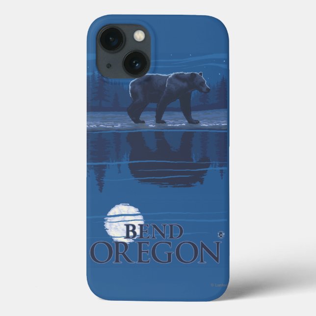 Bear in Moonlight - Bend, Oregon Case-Mate iPhone Case (Back)