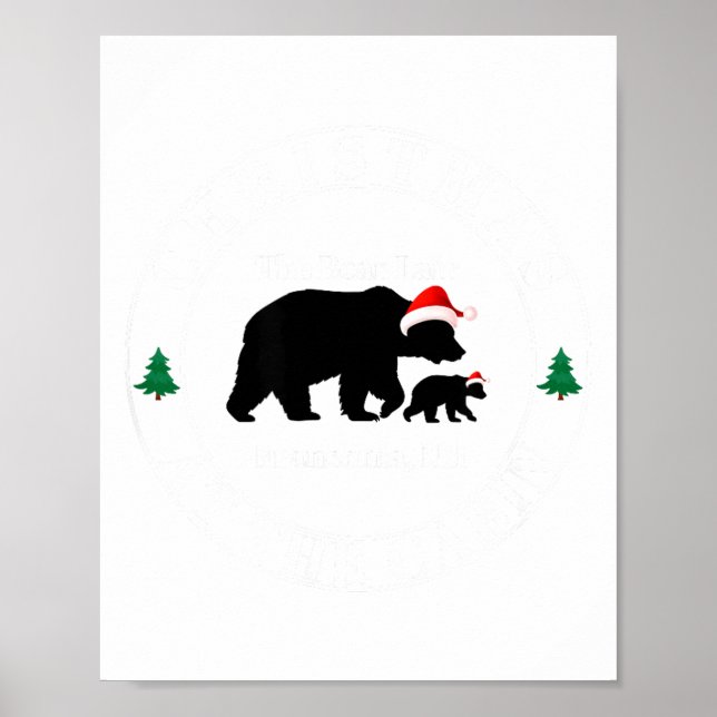 Bear Lair New Hampshire Christmas  Poster (Front)