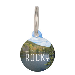 Bear Lake at Rocky Mountain National Park Pet Tag
