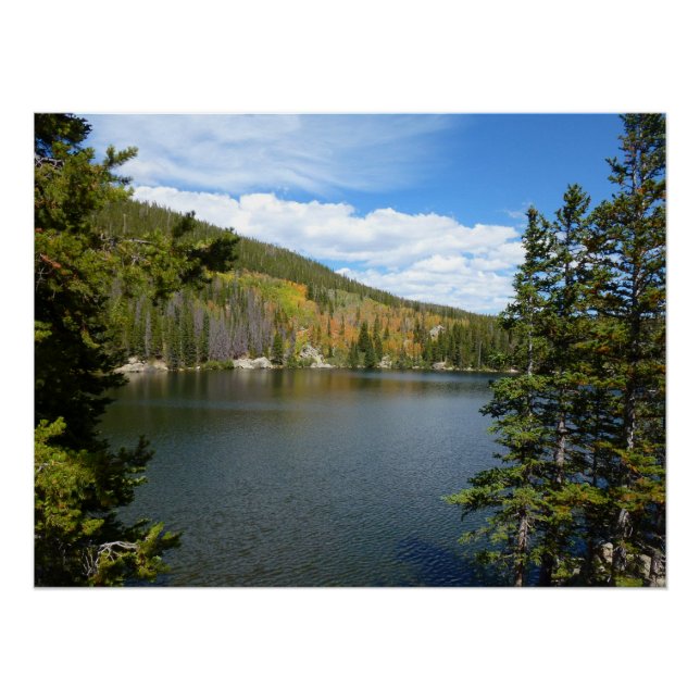 Bear Lake at Rocky Mountain National Park Poster (Front)
