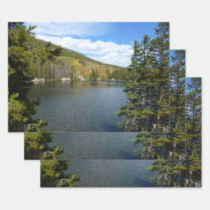 Bear Lake at Rocky Mountain National Park Wrapping Paper Sheet