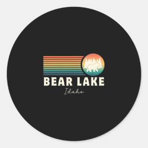 Bear Lake Idaho Travel Vacation Souvenir  Classic Round Sticker