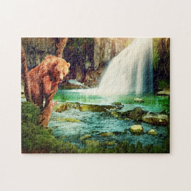 Bear lake jigsaw puzzle (Horizontal)