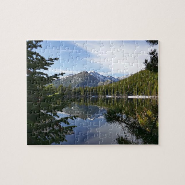 Bear Lake Reflection III Jigsaw Puzzle (Horizontal)