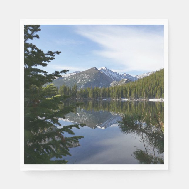 Bear Lake Reflection III Napkin (Front)