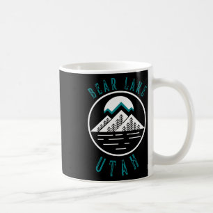 Bear Lake Utah Mountain Skiing Hiking Fishing Boat Coffee Mug