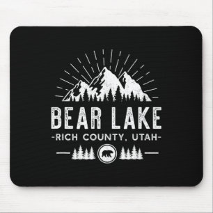 Bear Lake Utah - Mountain Skiing Hiking Fishing  Mouse Pad