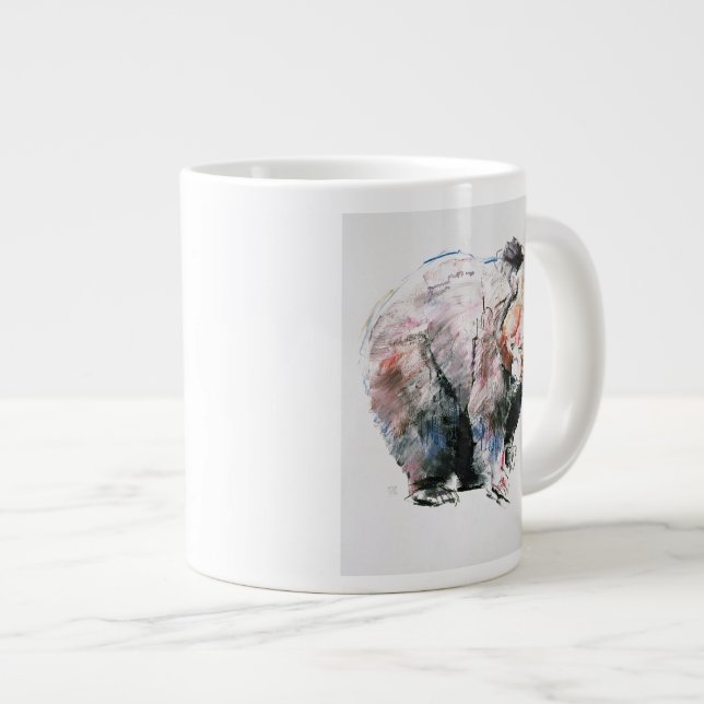 Bear Large Coffee Mug (Front Right)
