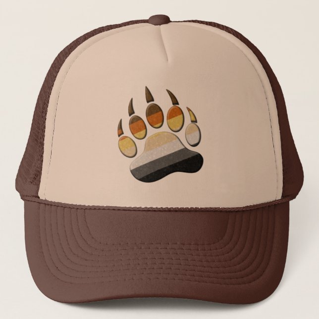 BEAR LGBT - Casquette Gay pride de balle (Devant)