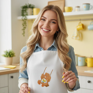 Bear Long Apron
