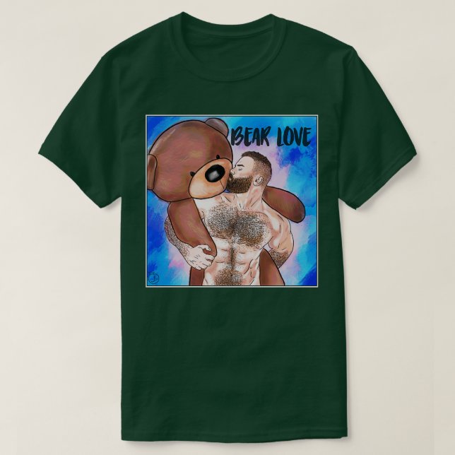 Bear Love Classic TShirt (Design Front)