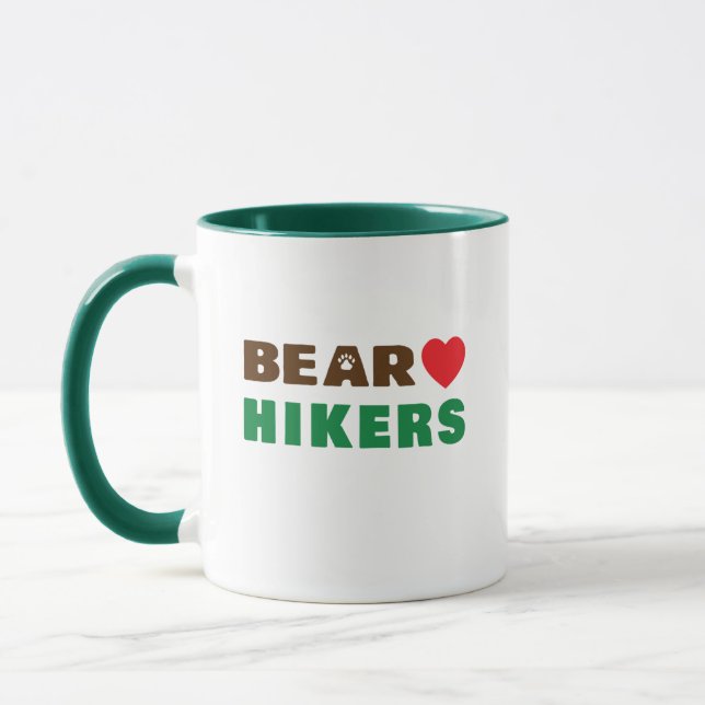 Bear love hiker mug (Left)