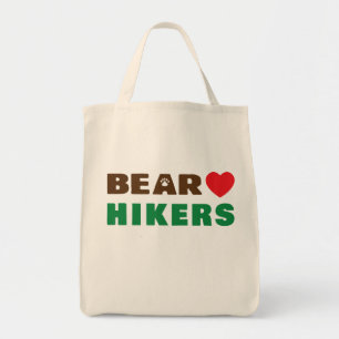 Bear love hiker tote bag