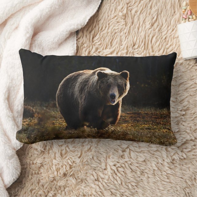 Bear Lumbar Pillow (Blanket)