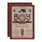 Bear Lumberjack Flannel Boy Baby Shower Invitation
