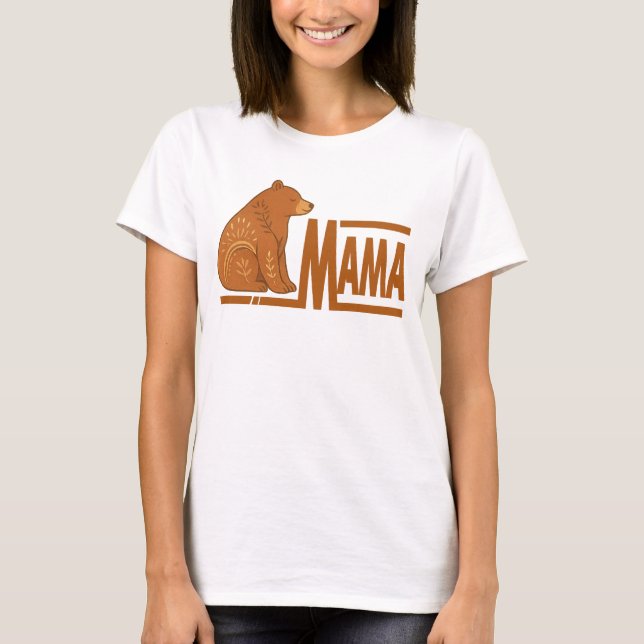 Bear Mama T-Shirt (Devant)
