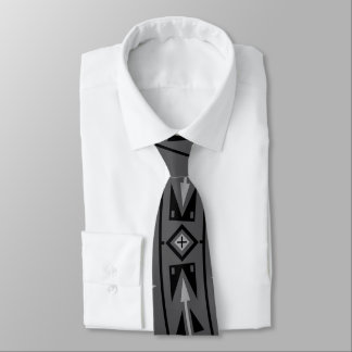 Bear Medicine Grey Tie