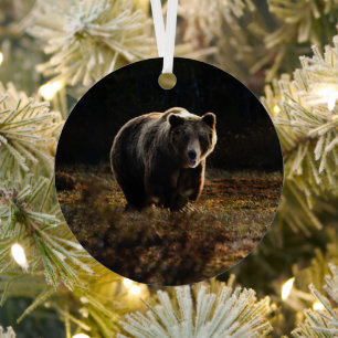 Bear Metal Ornament