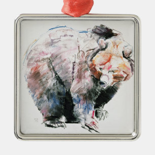Bear Metal Ornament