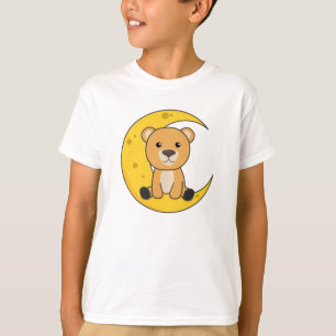 Bear Moon Good Night Moon Bear Cute Animals T-Shirt
