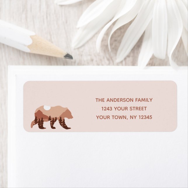 Bear Mountain Forest Boy Baby Shower (Insitu)