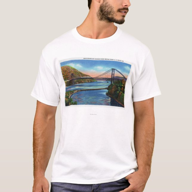 Bear Mountain Hudson River Bridge T-Shirt (Front)