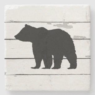 Bear Mountain Marble Stone Coaster