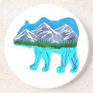 Bear much ground coaster