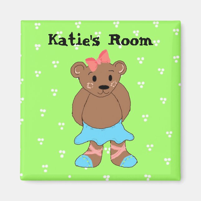 Bear Name Magnet (Front)