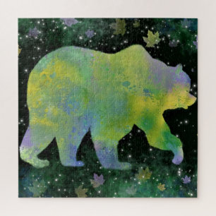 Bear Night Jigsaw Puzzle - Peinture
