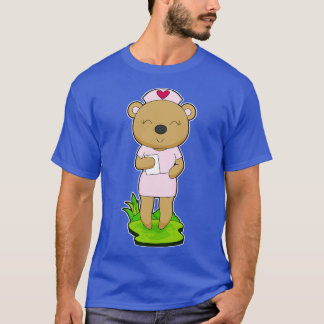 Bear Nurse Note T-Shirt