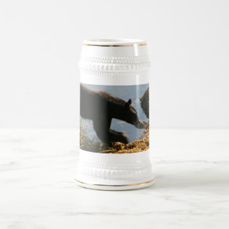 Bear on Seaweed Beer Stein