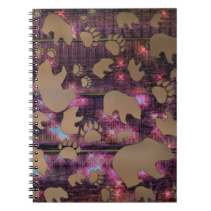 Bear Pattern Notebook