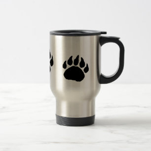 Bear Paw Print - Travel Mug