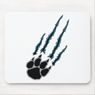 Bear Paw Rip Mouse Pad