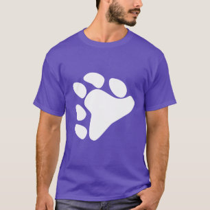 BEAR PAW SYMBOL WHITE T-Shirt