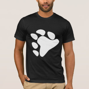 BEAR PAW SYMBOL WHITE T-Shirt