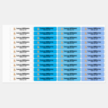 bear personalized name & phone number iron-on