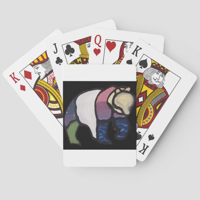 Bear Playing Cards (Back)