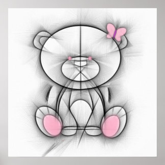 Bear poster. poster