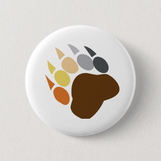 Bear Pride - Bear Claw 2 Inch Round Button