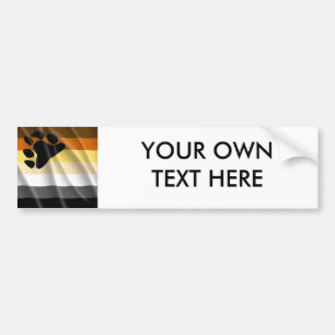 BEAR PRIDE BUMPER STICKER