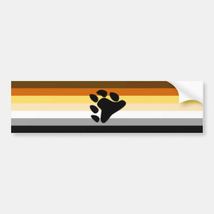 Bear Pride Bumper Sticker