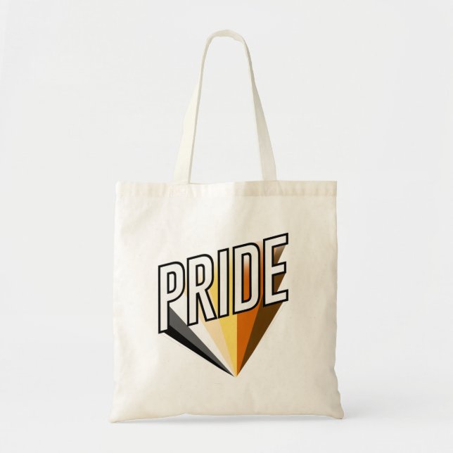 Bear Pride Burst Tote Bag (Front)