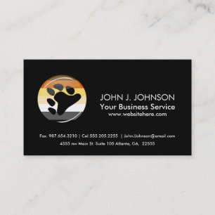 Bear Pride Business Card