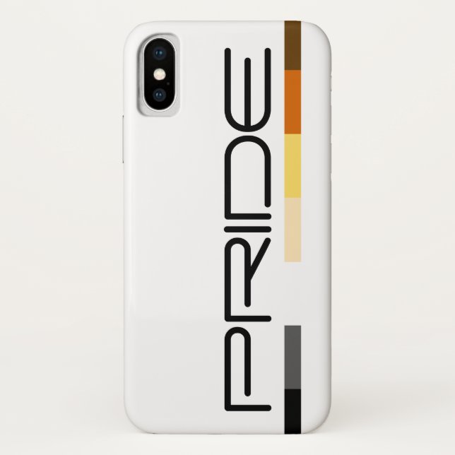 Bear Pride colours Bear Pride Flag Case-Mate iPhone Case (Back)