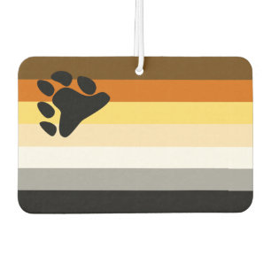 Bear Pride Flag Air Freshener