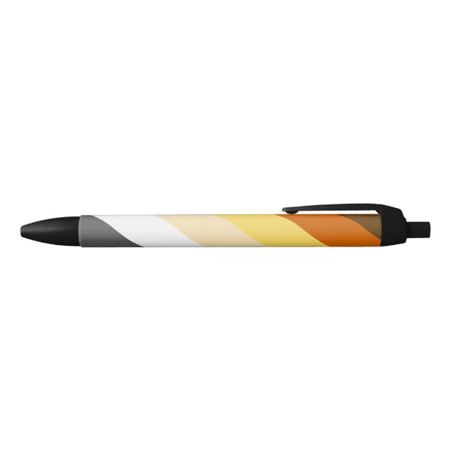 Bear Pride Flag Blue Ink Pen (Top)