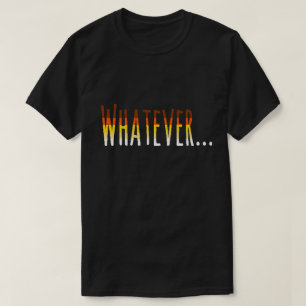 Bear Pride Flag Colours "Whatever" T-Shirt